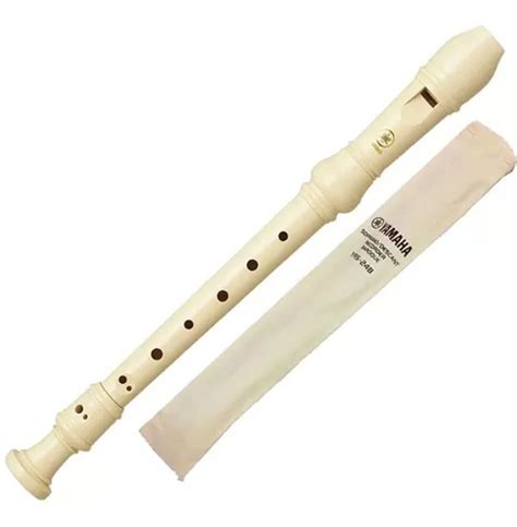 Flauta Doce Yamaha Barroca Yrs24b Soprano Original Parcelamento Sem Juros