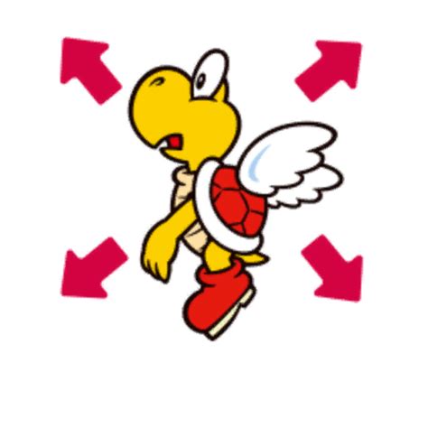 Filesticker Koopa Paratroopa Mario Party Superstarspng Super