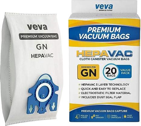 Amazon Veva Pack Premium Hepa Vacuum Bags Style Gn Compatible