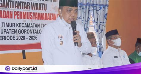 Lantik PAW Anggota BPD Desa Limehhe Timur Ini Pesan Wabup Hendra