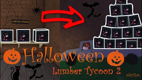 Lumber Tycoon 2 Halloween 2021 Preparation Roblox Lumbertycoon2