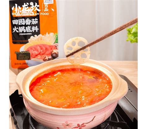 Grocery Hot Pot Base XLK Garden Tomato Hot Pot Soup Base 小龙坎 田园番茄火锅底料 150g