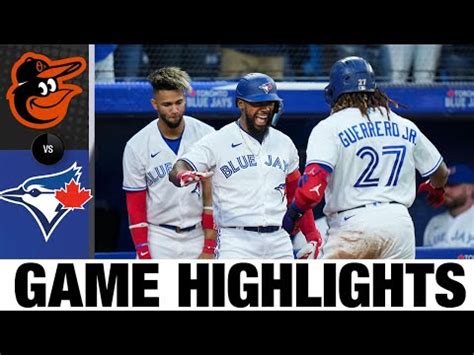 Orioles Vs Blue Jays Game Highlights 6 15 22 MLB Highlights YouTube