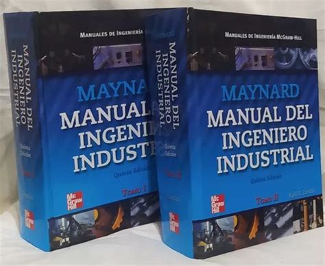 Maynard Manual Del Ingeniero Industrial Tomo Y Kjell Z Mercadolibre