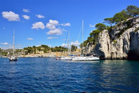 Cruise In Calanques Stock Photo Image Of Visit Mediterranean 45537400