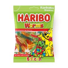 Мармелад жевательный Червяки Haribo, 80 г — купить с доставкой из ...