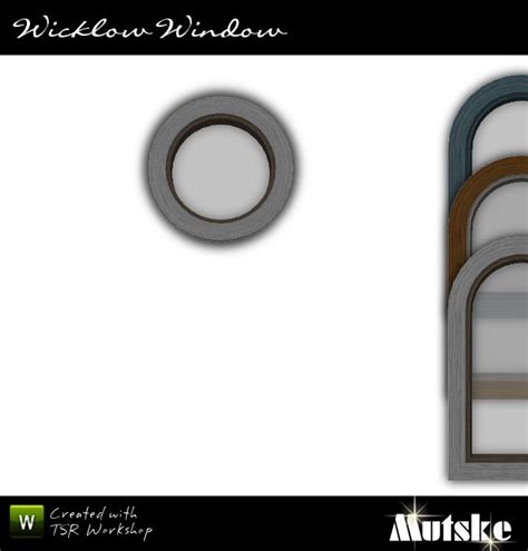 The Sims Resource Window Wicklow Privat Round 1x1