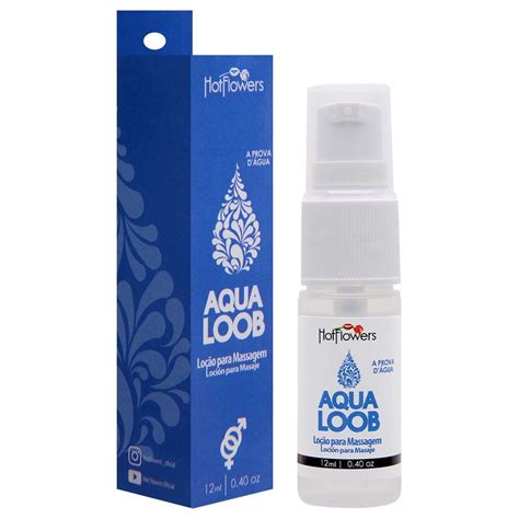 Aqua Loob Lubrificante Spray Ml Hot Flowers Gall