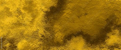 Digital Painting Of Gold Texture Background On The Basis Of Paint Dark