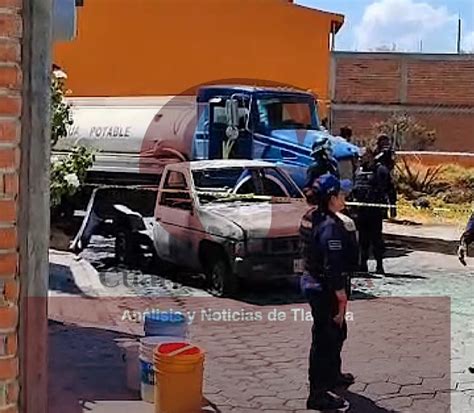 Cuatro Lesionados En Explosi N De Camioneta Con Pirotecnia En Tlaxco