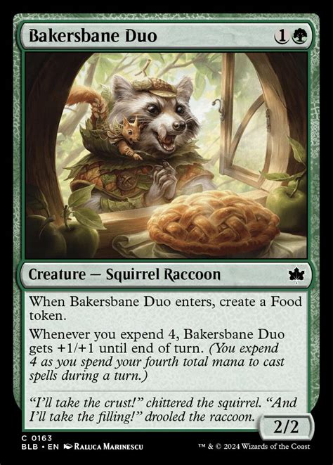 Bakersbane Duo Bloomburrow Foil Standard Card Kingdom