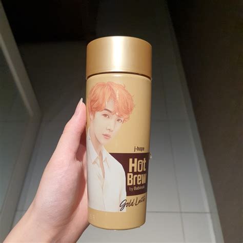 Jual BOTOL KOSONG BERSIH BTS J HOPE HOT BREW GOLD LATTE By BABINSKI Jakarta Utara New