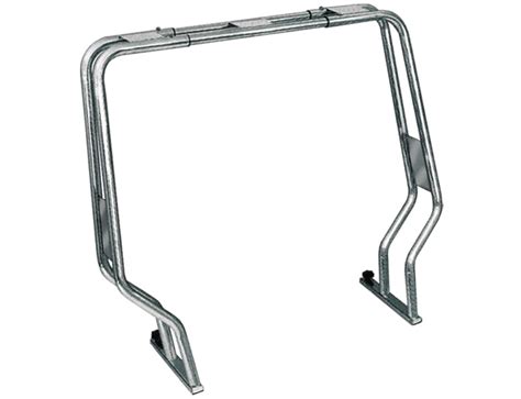 Roll Bar Ribaltabile Inox Per Gommoni Tubo Da 40 Mm 127034 545 90