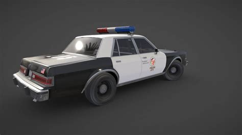 Dodge Police Interceptor - 3D Model by Veaceslav Condraciuc