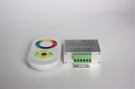 Rgb Led Controller Dc V Toetsen Aluminium Sh Vicedeal