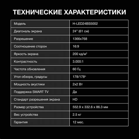 Телевизор Hyundai Android TV H-LED24BS5002, 24", LED, HD, Android TV ...
