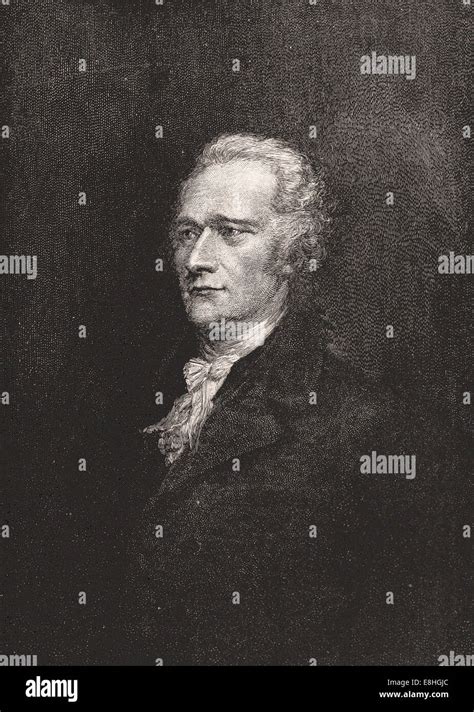 Alexander hamilton portrait hi-res stock photography and images - Alamy