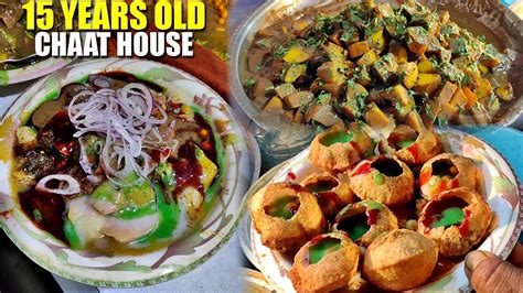 15 Years Old Chaat House In Karachi Chana Chaat Gol Gappay Khatay