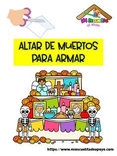 Ideas De Ofrendas Del Altar De Muertos Para Imprimir Mini Altar De