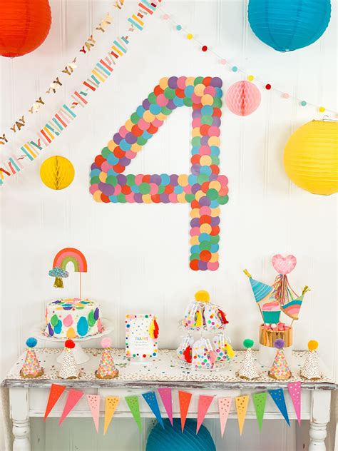 Confetti Themed Birthday Party Fun365