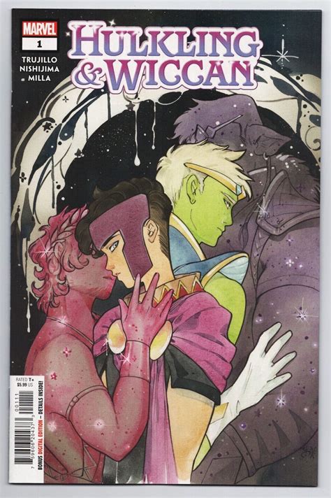 Hulkling Wiccan Main Cvr Peach Momoko Marvel Nm Comic