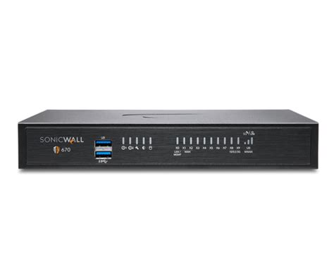 SonicWall TZ670 Network Security Appliance TotalSecure Essential