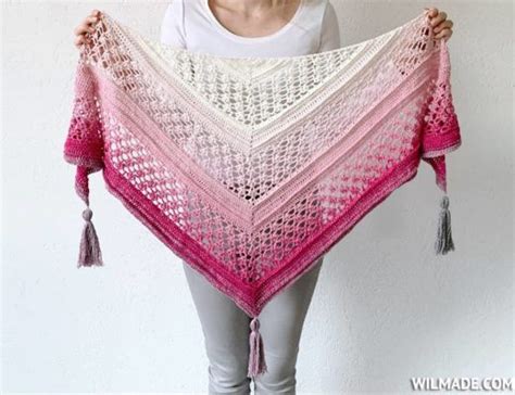 Mandala Yarn Scarf Pattern Such Simple Shawl By Wilmade Free