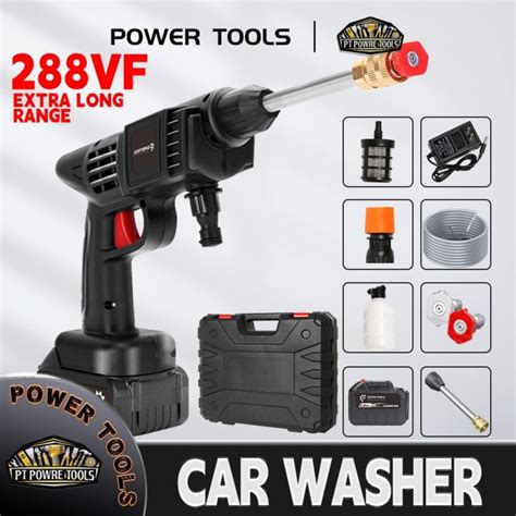 Durability Wireless Car Washer Pressure Washer Gun Portable 24V Lithium