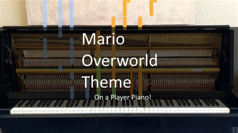 Mario Overworld Theme Piano Tutorial Synthesia Midi Youtube