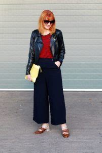 Beautiful Black Culottes Outfit Ideas To Try Glossyu