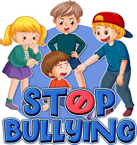 Stop Bullying Clipart