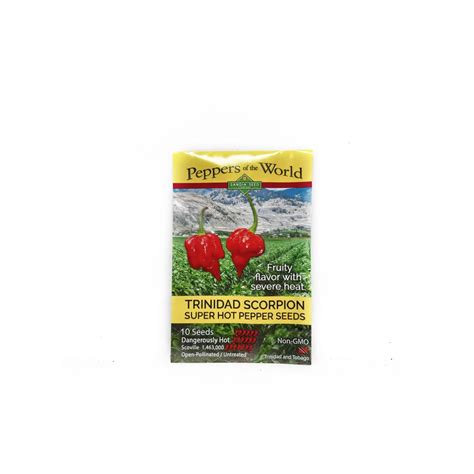 Trinidad Scorpion Pepper Seeds - Chilly Chiles