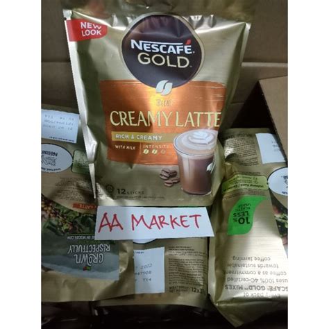 Jual Nescafe Gold Creamy Latte Malaysia Shopee Indonesia