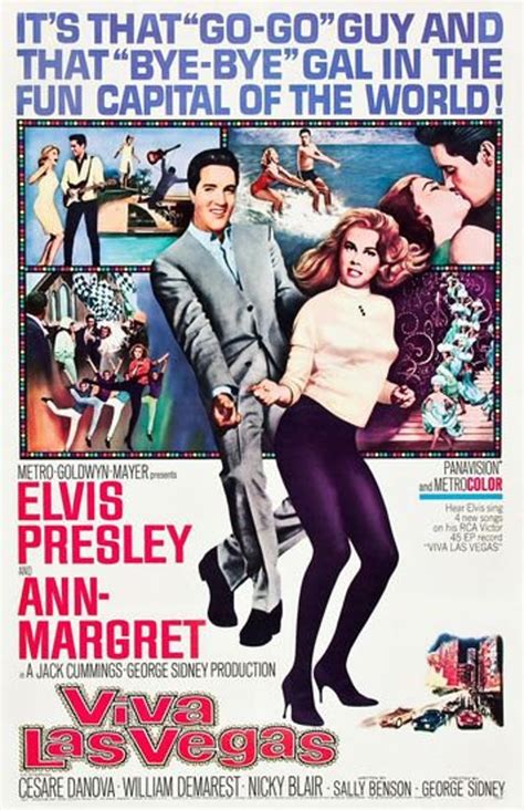 Vintage Viva Las Vegas Elvis Presley Movie Poster A3 Print | Etsy