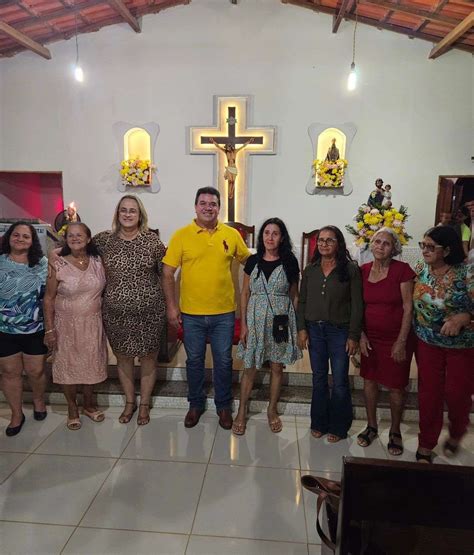 Marquinho Viana Participa De Missa E Festejos No Povoado De Monteiro