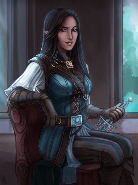 Camelia Fan Art Pathfinderkingmaker