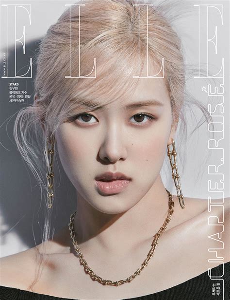 Blackpink Rosé For Elle Korea Magazine June Issue Trends In Depth K