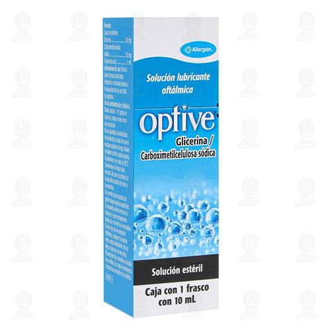 Optive 10ml Solución Lubricante Oftálmica