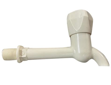 Plain White Pvc Water Taps For Bathroom Fitting Size 15mm At Rs 100