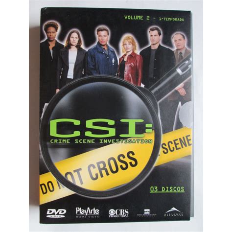 Dvd Csi Crime Scene Investigation A Temporada Vol Box Dvds