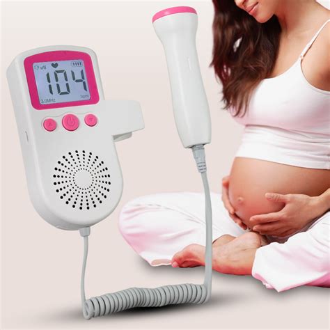 Taffomicron Alat Deteksi Jantung Janin Fetal Doppler Heartrate Monitor