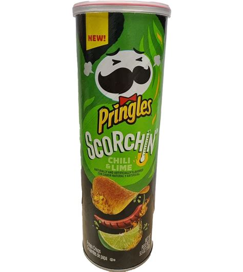 Pringles Chili Lime Extra Hot 158g Pr Cleh 1