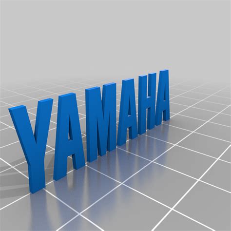 Free 3D file Yamaha boat logo and symbol 🛥️・3D printable model to ...