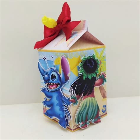 Caixa Milk Lilo E Stitch Elo Produtos Especiais