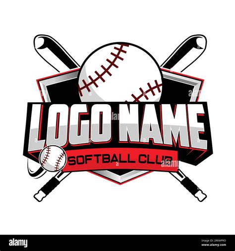 Professional softball team logo hi-res stock photography and images - Alamy