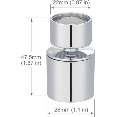 Mousseur Robinet Mm De Cuisine Conomiseur D Eau Double Fonction