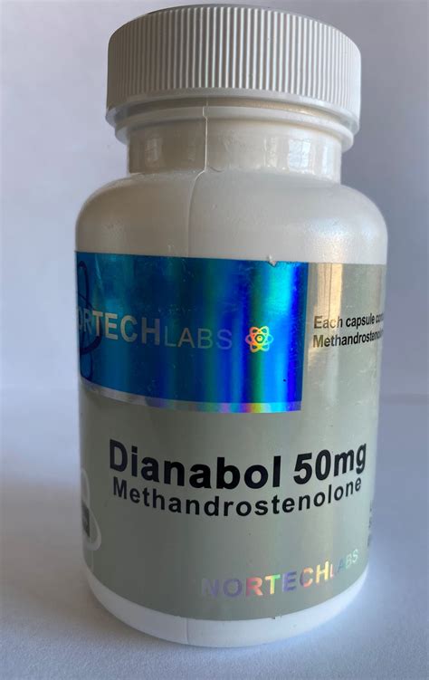 NORTECH LABS DIANABOL 50 MG 50 CAPSULES PSP Labz Anabolic Supplements