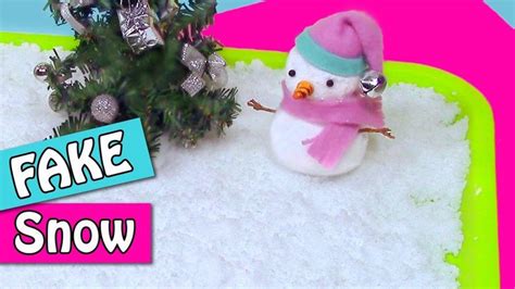 Diy Christmas Crafts How To Make Fake Snow Innova Crafts Cómo