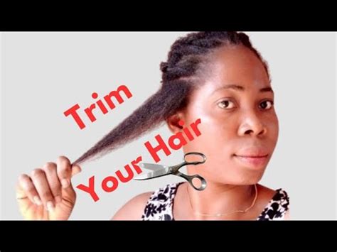 How To Trim Split Ends Off From Your Hair Naturally If You Want To