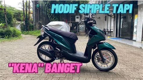 Modif Simple Honda Beat Fi Skuterstory Youtube